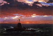 Frederic Edwin Church Beacon, off Mount Desert Island Germany oil painting artist